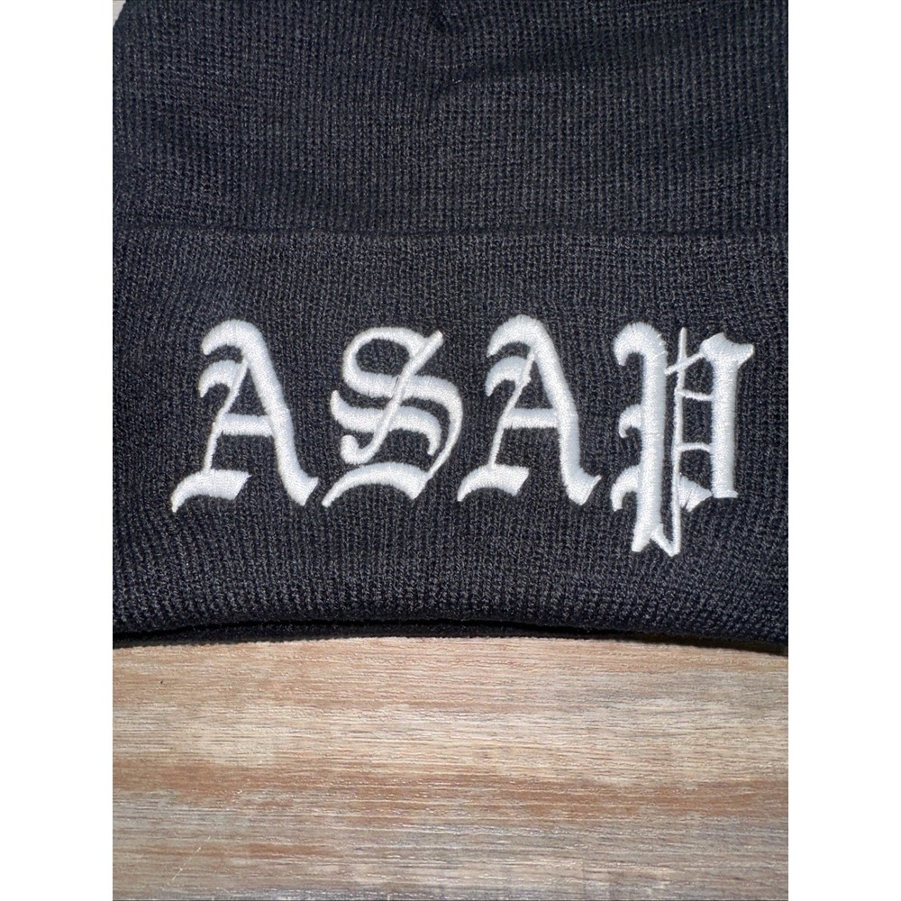 A$AP Rocky Long Live A$AP Tour Beanie 2012 – Brand New OG Concert Merch - Picture 3 of 4